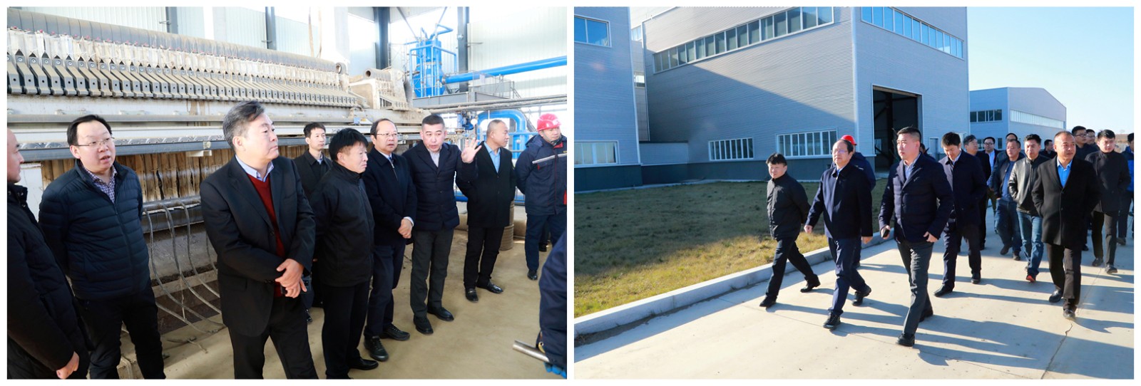 熊良虎宋老虎考察调研葫芦岛市污泥集中处理项目