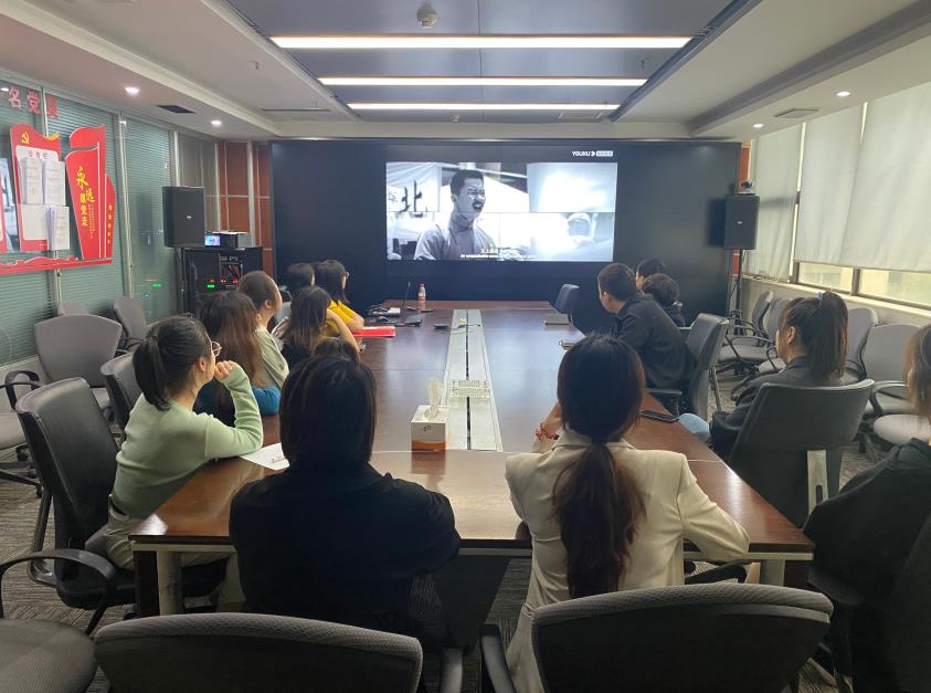 水情形公司团支部开展“请党放心，，，强国有我”主题团日活动