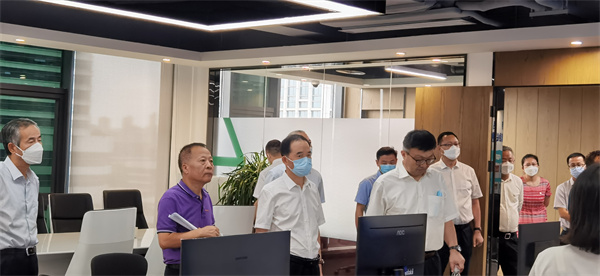 省国资委党委书记任国到秦创原人生就是博集团立异中心调研