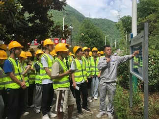 社会责任｜商洛学院师生走进水情形公司镇安污水处理厂